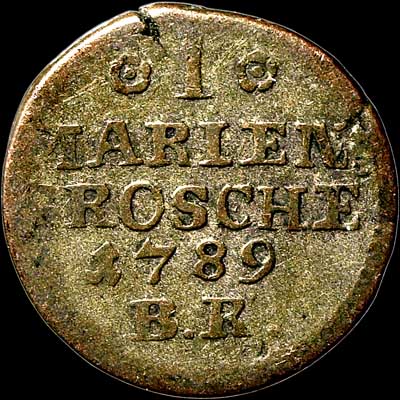 1 Mariengroschen - Reverse 1789