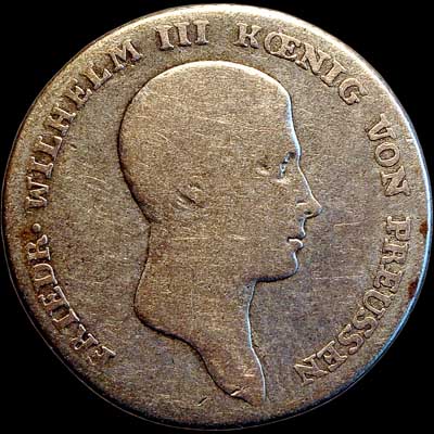 Obverse - Prussia - 1/6 Taler - 1811