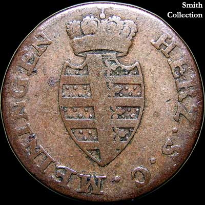 Obverse - Saxe-Meiningen  - 1/2 Kreuzer 1812