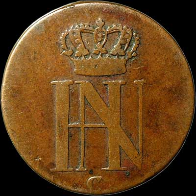 Obverse - Westphalia - 1 Pfenning - 1808