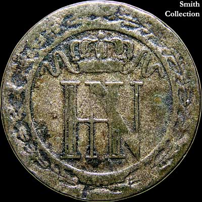 Obverse - Westphalia - 10 Centimes - 1812