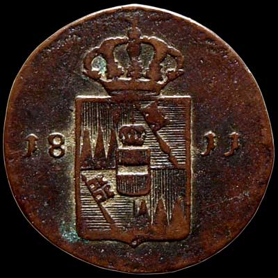 Obverse - Wurzburg - 1/4 Kreuzer - 181